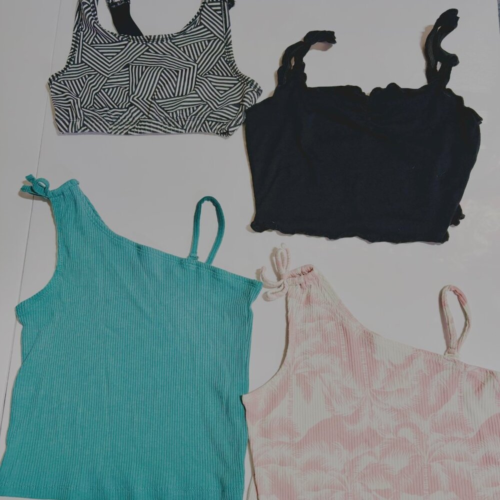 Girls Size 7/8 Crop tops and Tank tops Lot, Old Navy